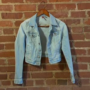 H&M Cropped Jean Jacket